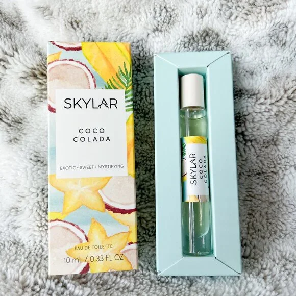 Skylar Coco Colada Eau de Toilette – 10mL Rollerball – Tropical, Fresh, Authenti - Picture 2 of 4